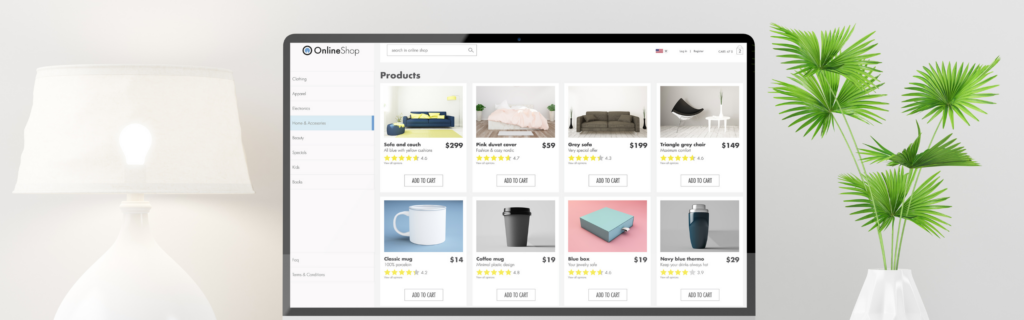 Online Shops Desktop